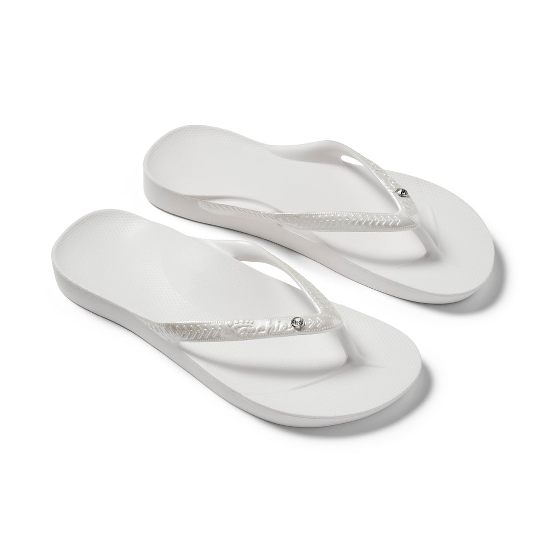 Archies arch support thongs - Pearl