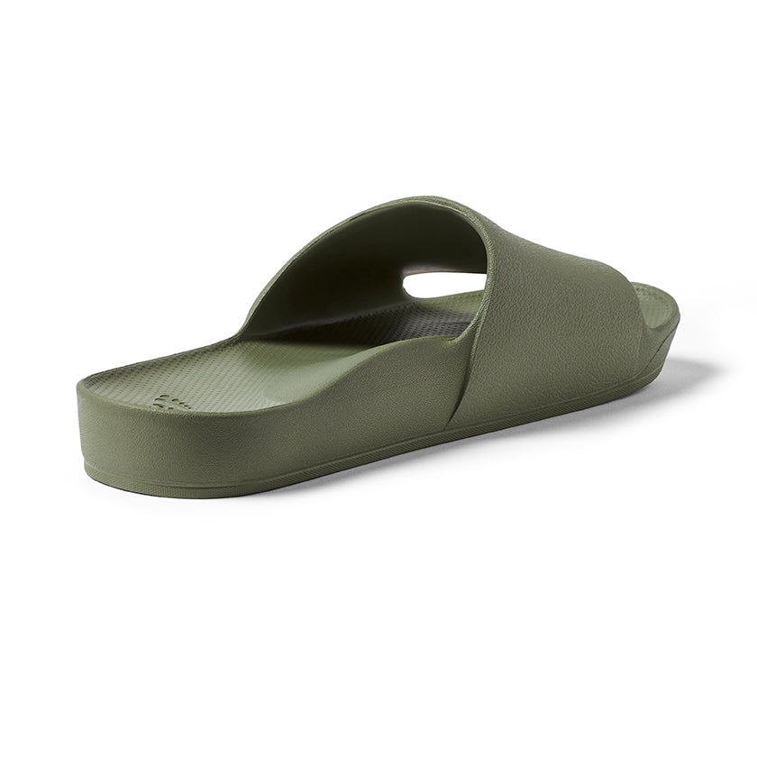 Archies arch support slides - Khaki
