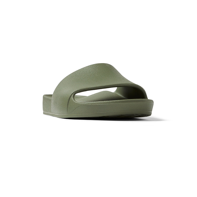 Archies arch support slides - Khaki