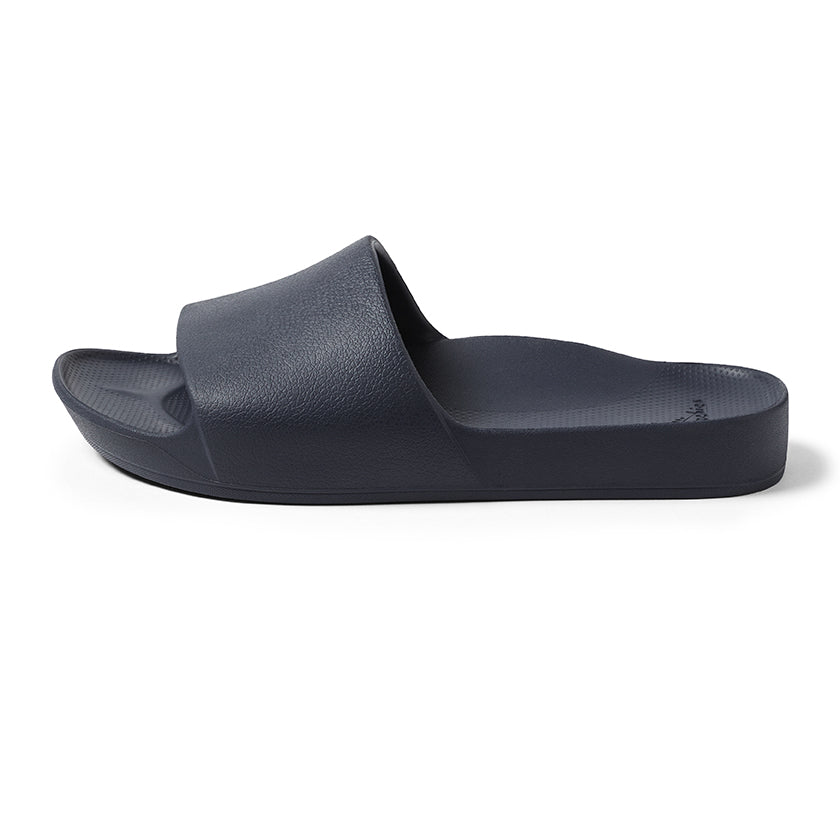 Archies arch support slides - Navy