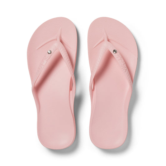 Archies arch support thongs Pink crystal
