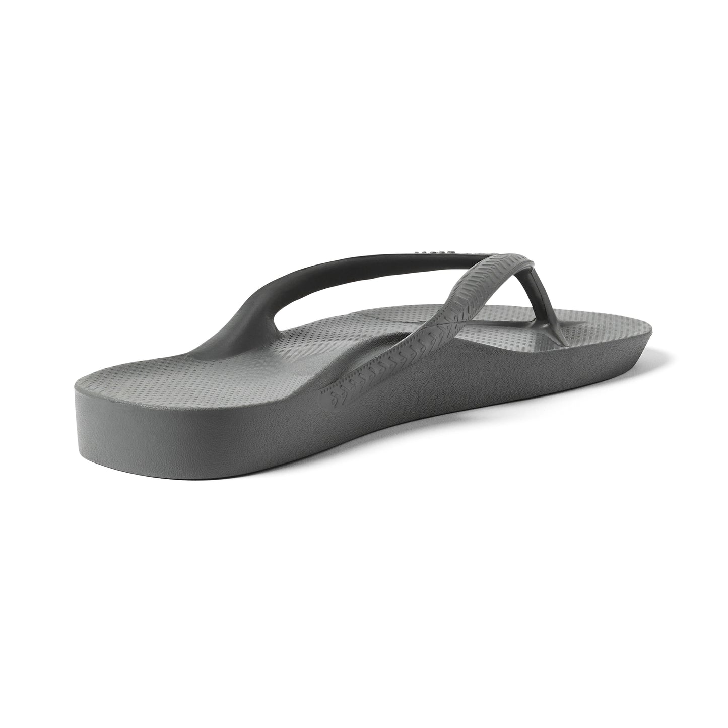 Archies arch support thongs - Charcoal