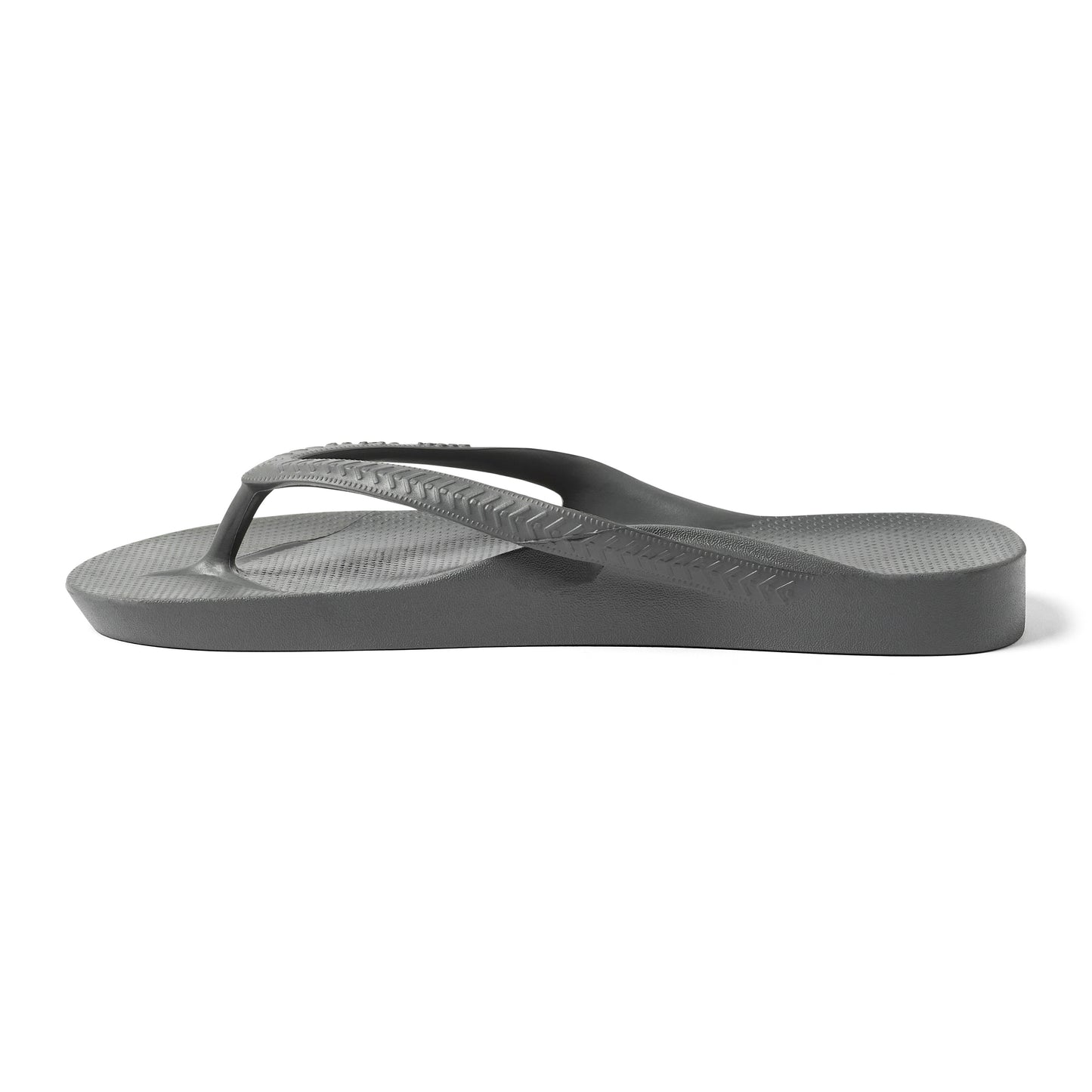 Archies arch support thongs - Charcoal