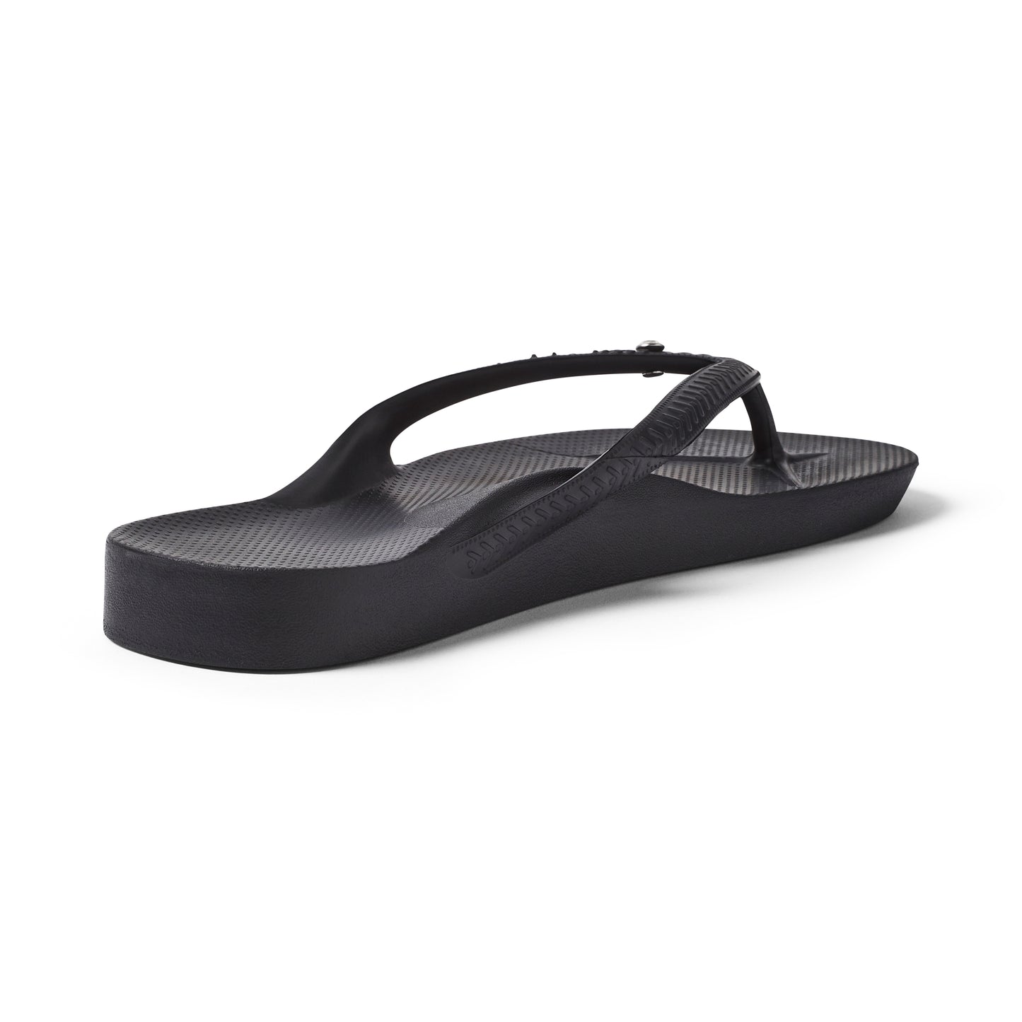 Archies arch support thongs - Black crystal