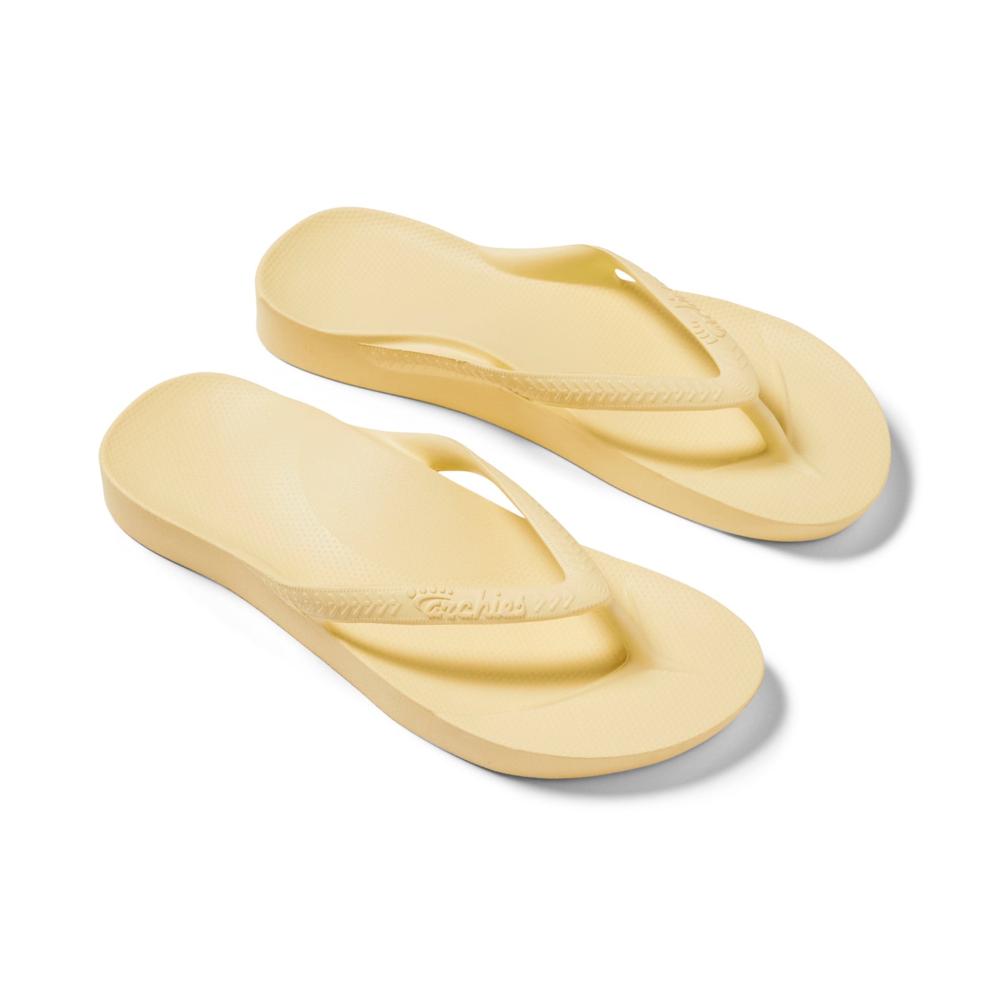Archies arch support thongs - Lemon