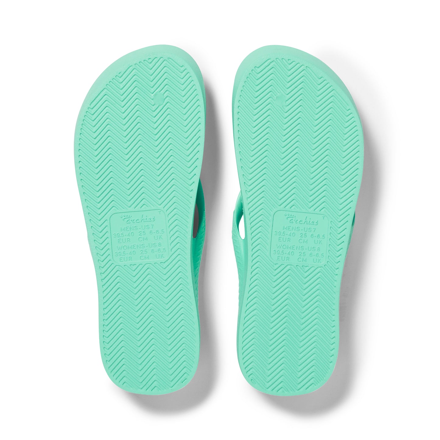 Archies arch support thongs - Mint