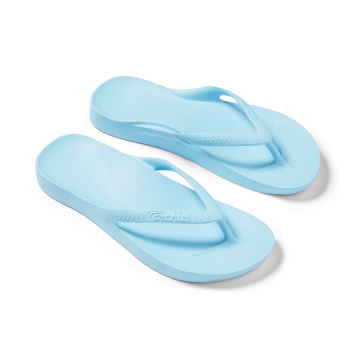 Archies arch support thongs - Sky blue
