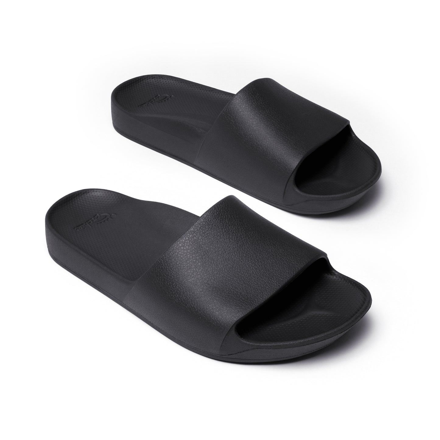 Archies arch support slides - Black