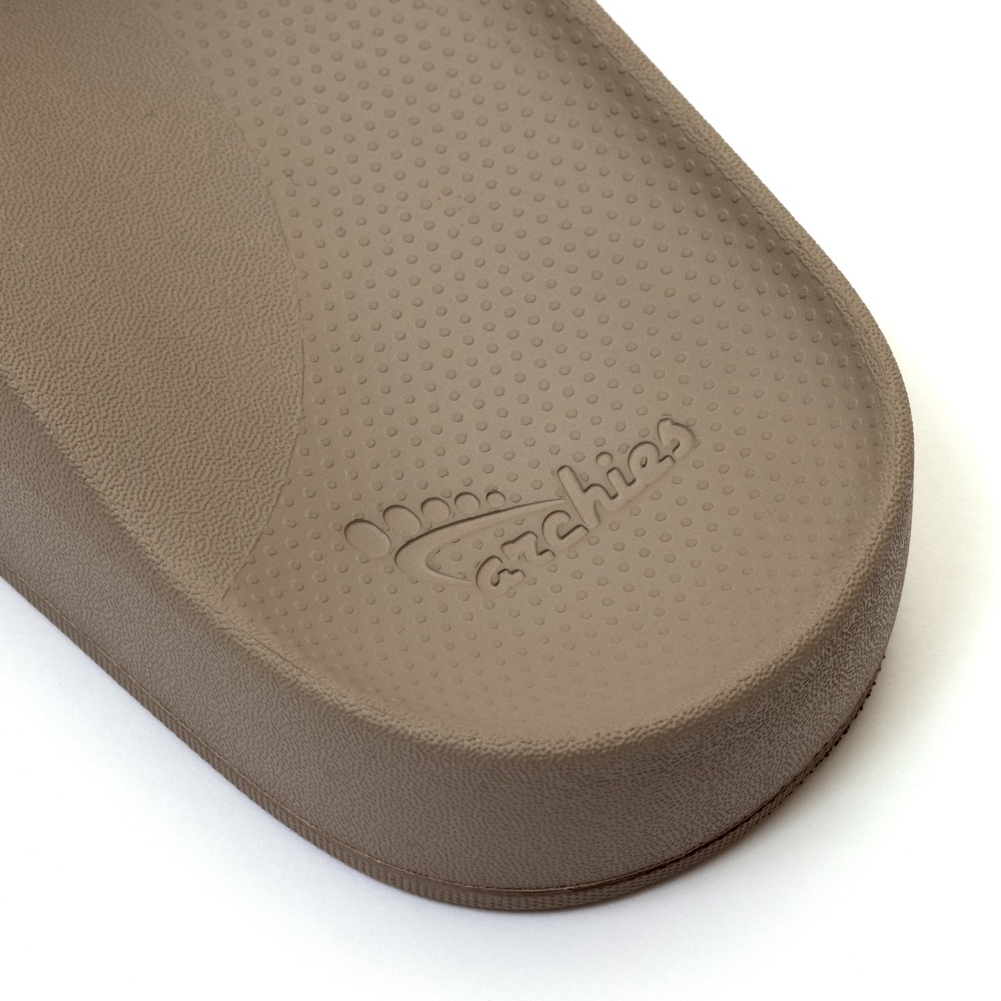 Archies arch support slides - Taupe