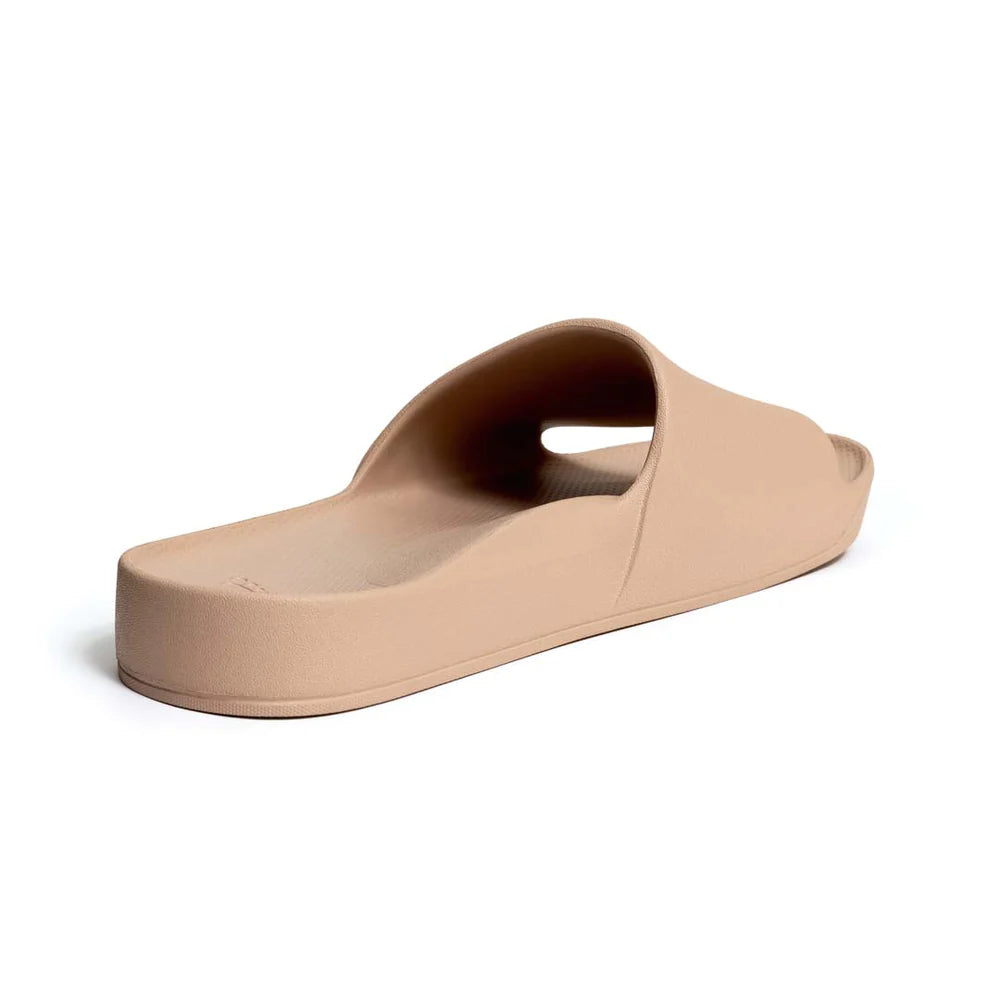 Archies arch support slides - Tan