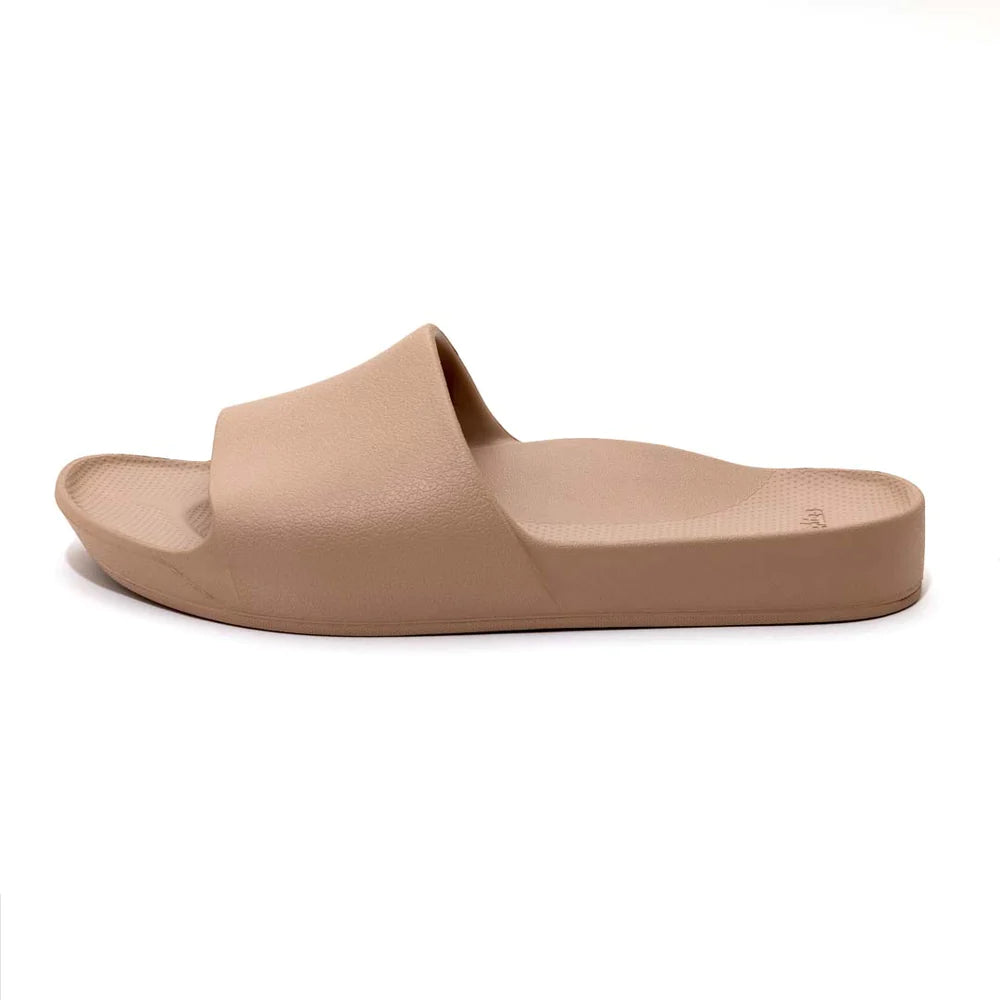 Archies arch support slides - Tan