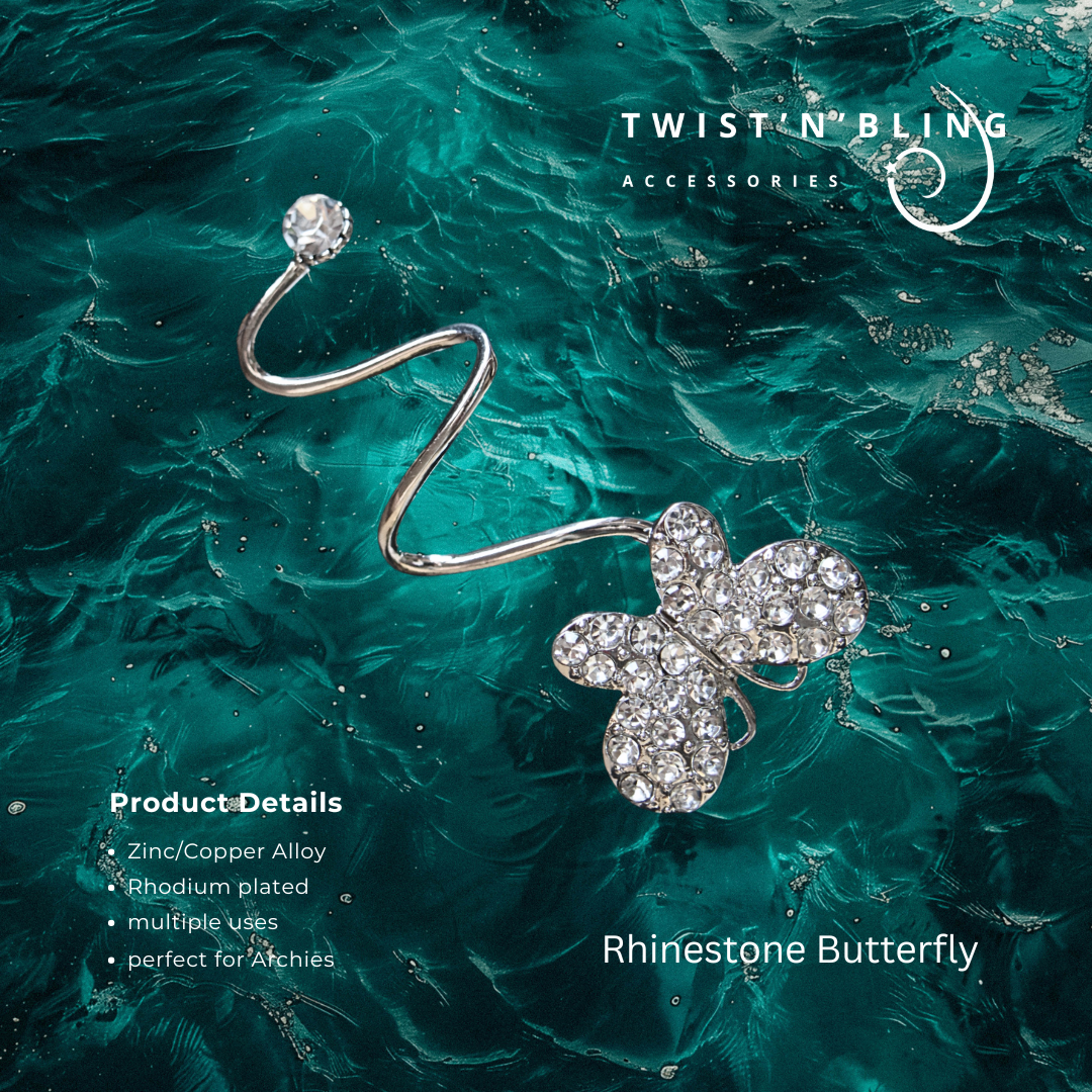 Rhinestone Butterfly