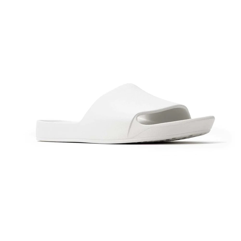 Archies arch support slides - White
