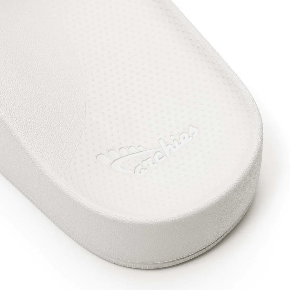 Archies arch support slides - White