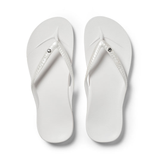Archies arch support thongs - Pearl
