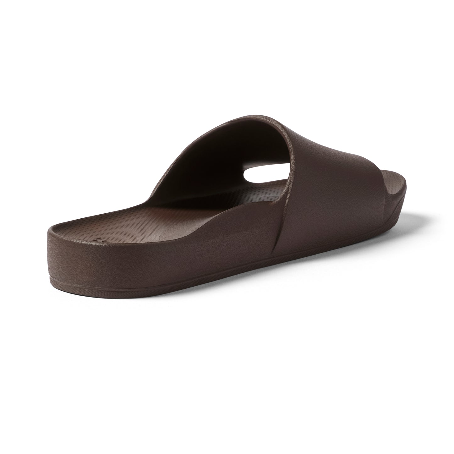 Archies arch support slides - Chocolate Brown