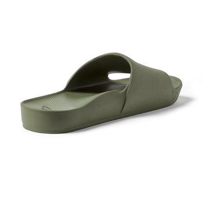 Archies arch support slides - Khaki