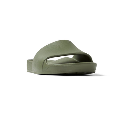 Archies arch support slides - Khaki