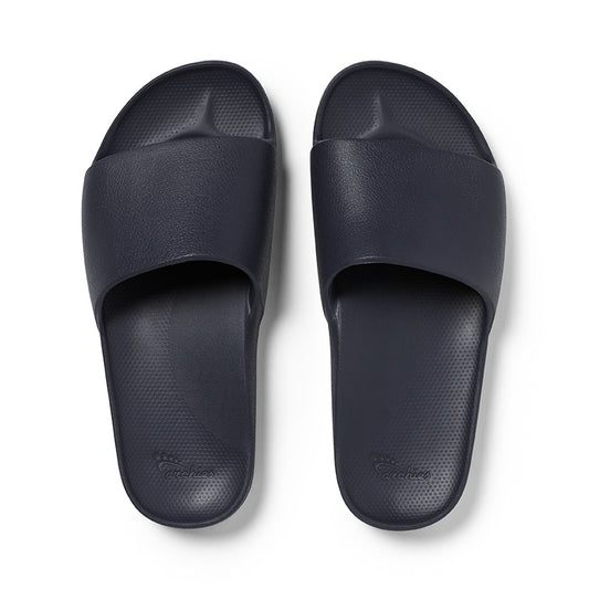 Archies arch support slides - Navy