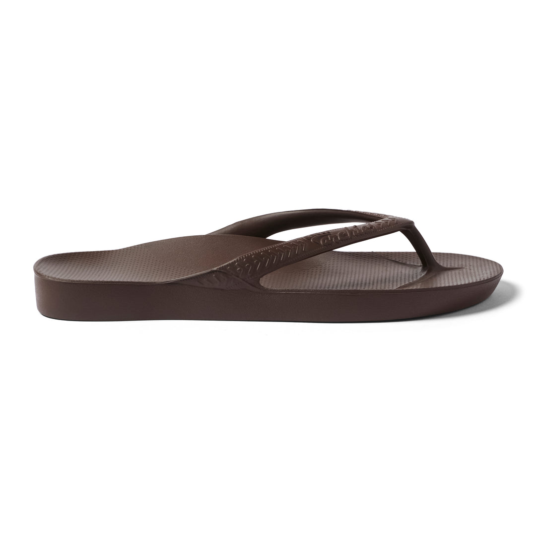Archies Chocolate Brown Flip Flops