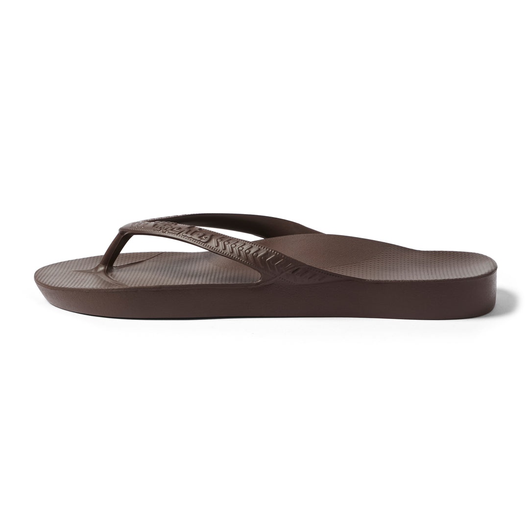 Archies Chocolate Brown Flip Flops