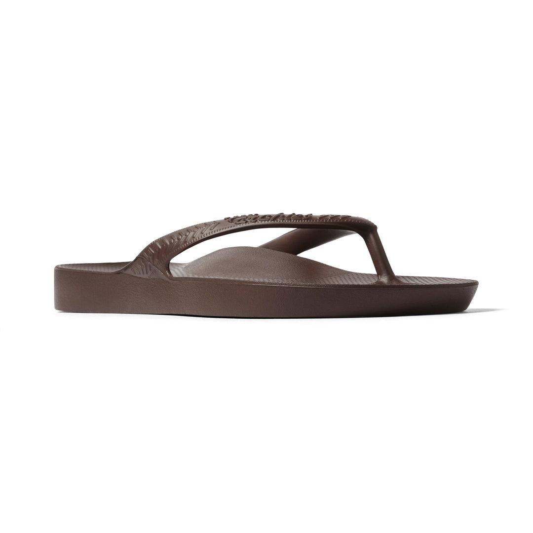 Archies Chocolate Brown Flip Flops