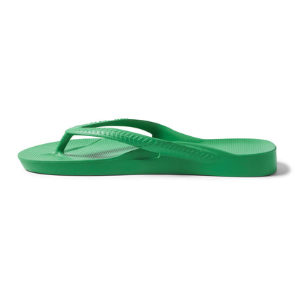Archies arch support thongs - kelly green