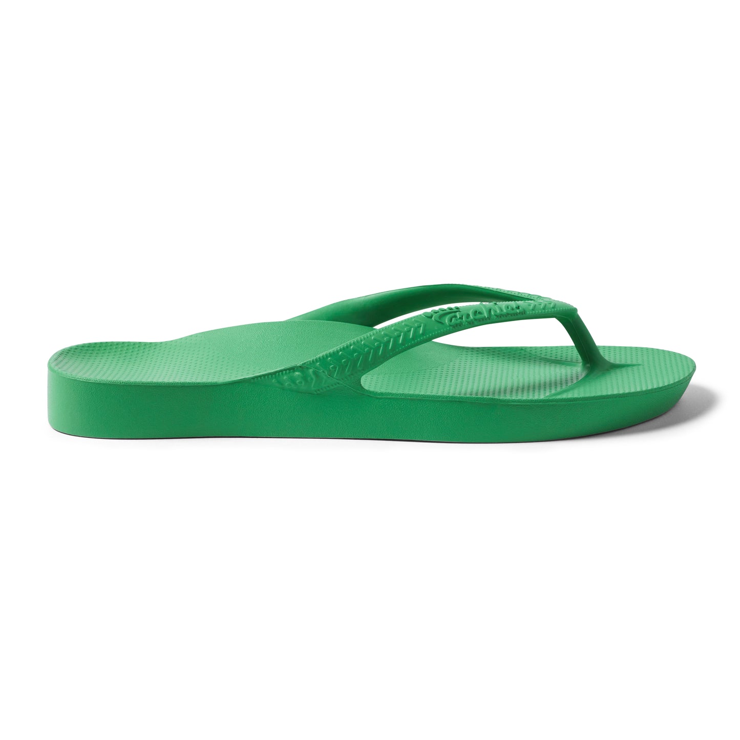 Archies arch support thongs - kelly green