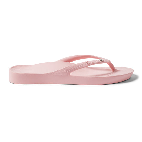 Archies Pink Crystal Flip Flops