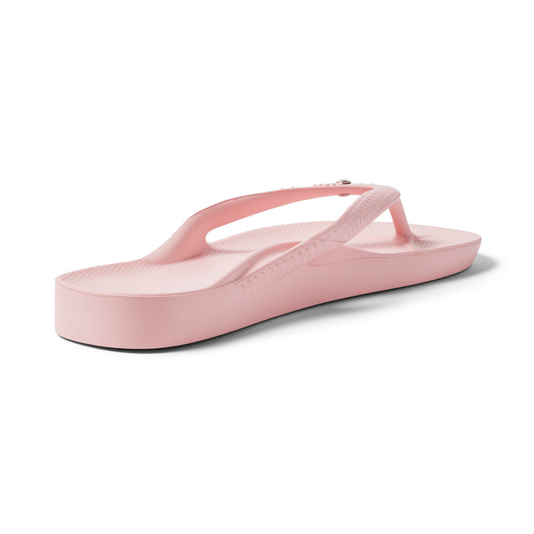 Archies Pink Crystal Flip Flops