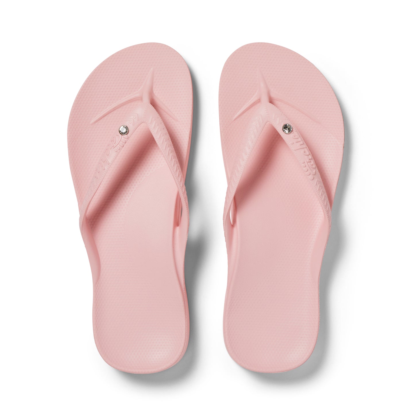 Archies arch support thongs Pink crystal