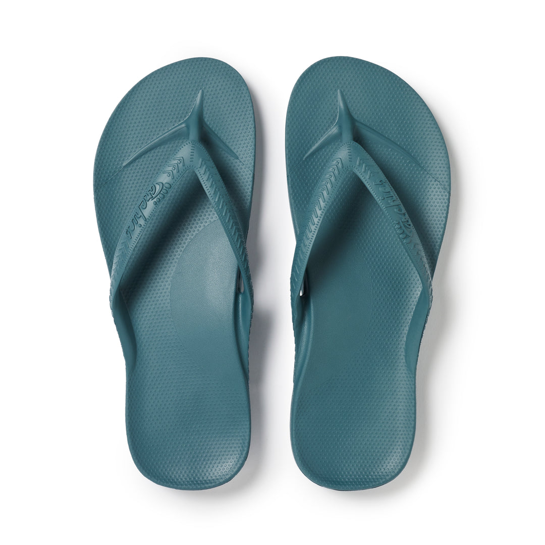 Archies Teal Flip Flops