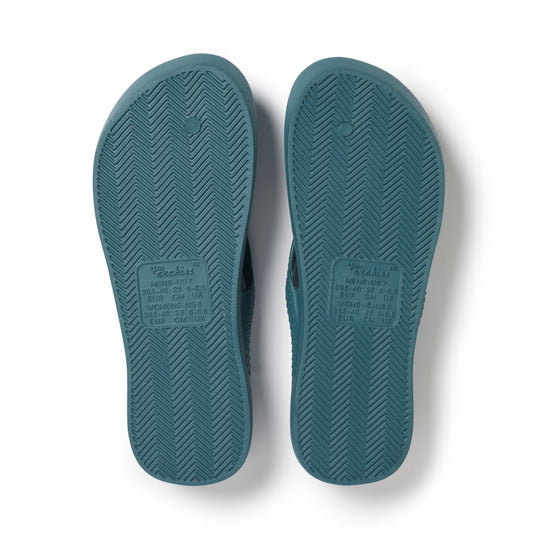Archies Teal Flip Flops