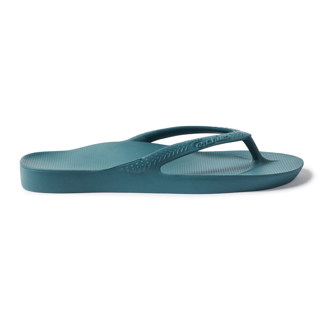 Archies Teal Flip Flops