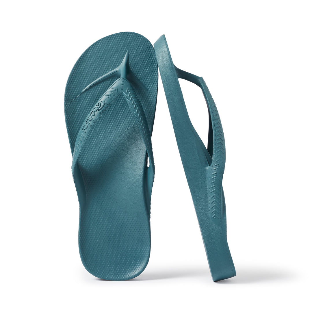 Archies Teal Flip Flops
