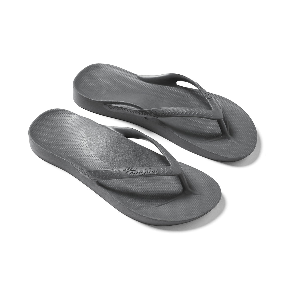 Archies Charcoal Flip Flops