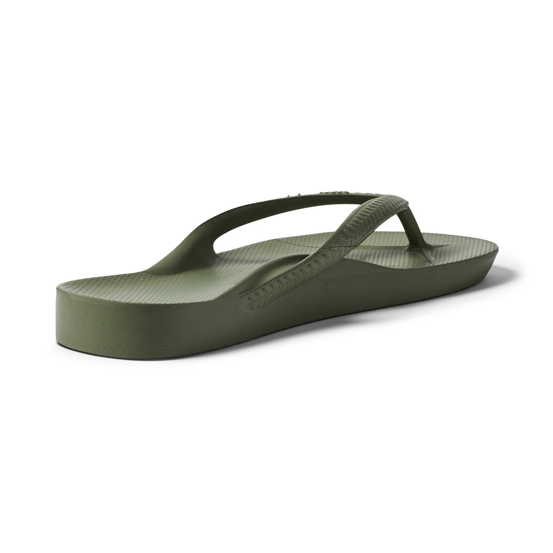 Archies Olive Flip Flops