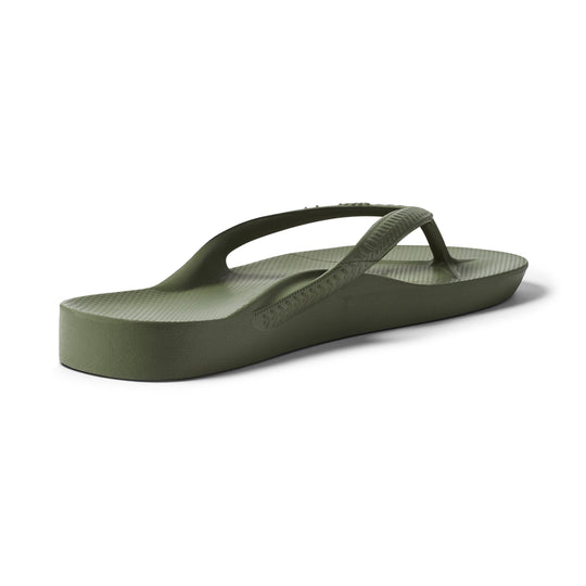 Archies Olive Flip Flops