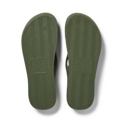 Archies arch support thongs - Khaki
