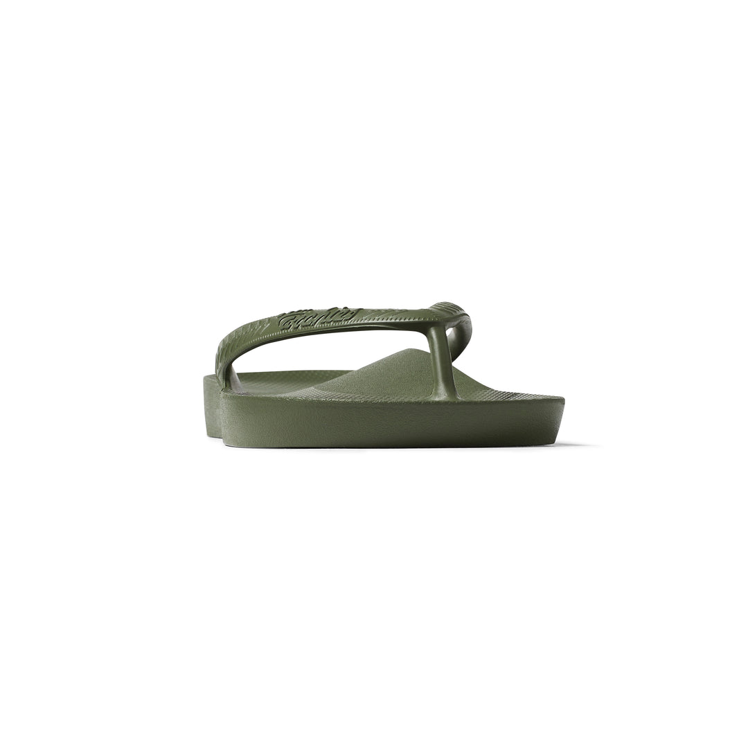 Archies Olive Flip Flops