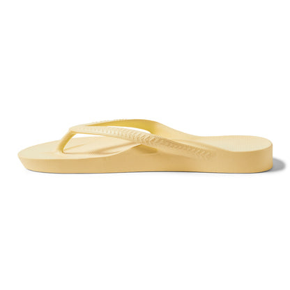 Archies arch support thongs - Lemon