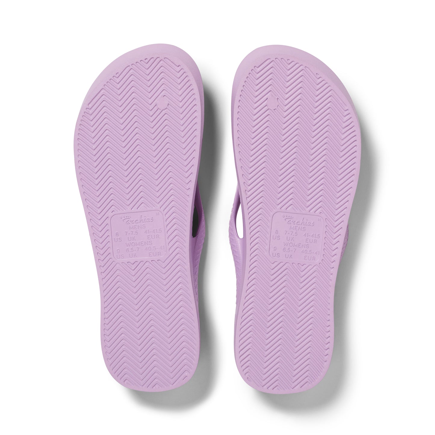 Archies arch support thongs - Lilac