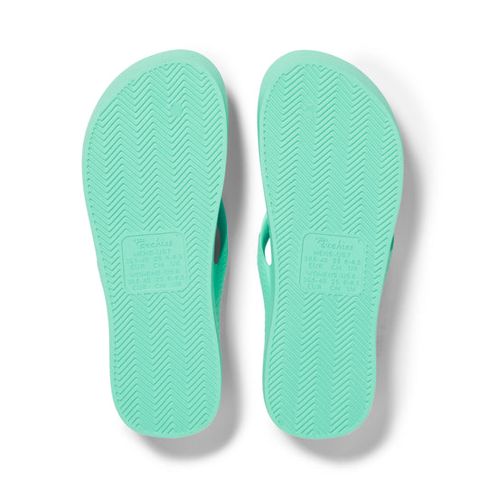 Archies Mint Flip Flops