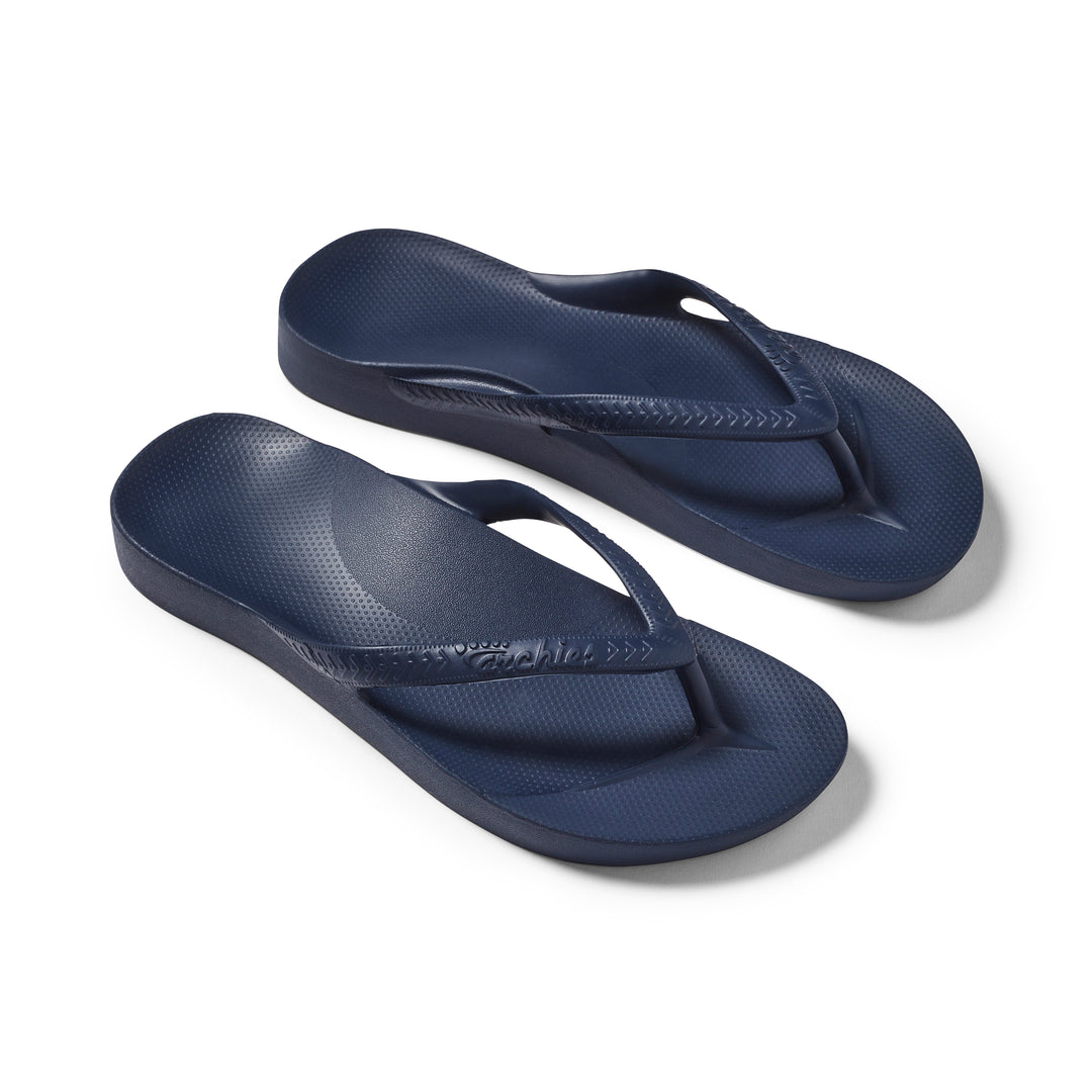 Archies Navy Flip Flops