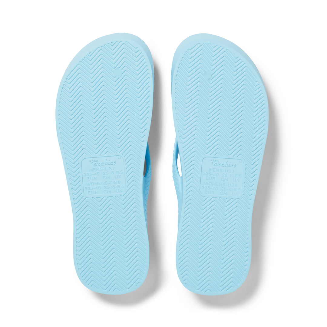 Archies Sky Blue Flip Flops