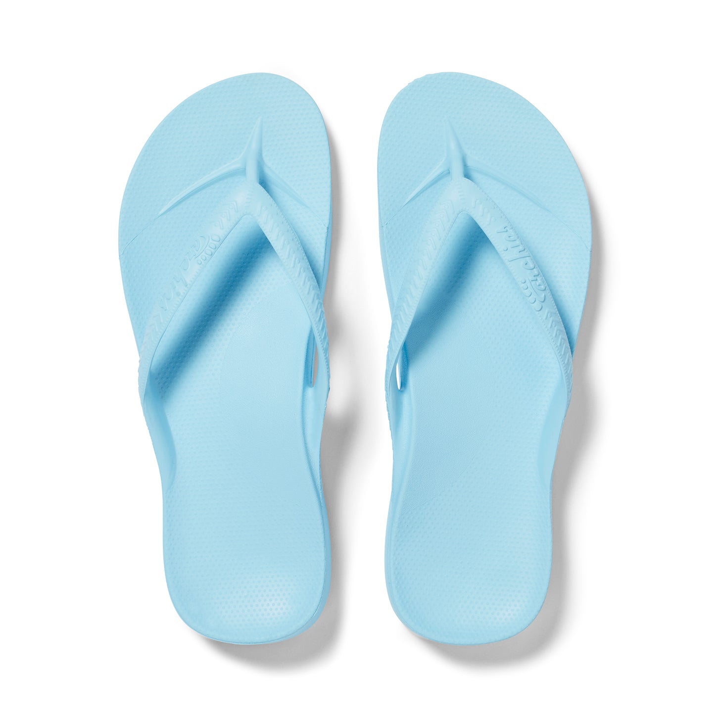 Archies arch support thongs - Sky blue