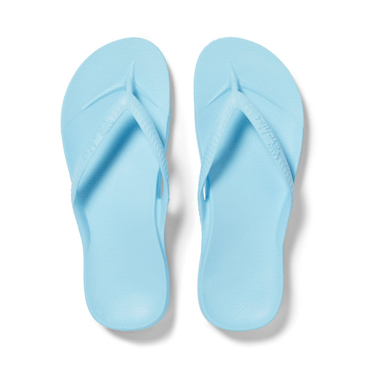 Archies arch support thongs - Sky blue