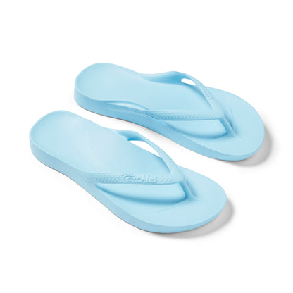 Archies arch support thongs - Sky blue