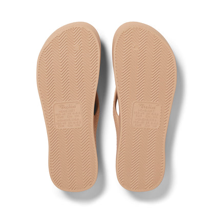 Archies arch support thongs - Tan