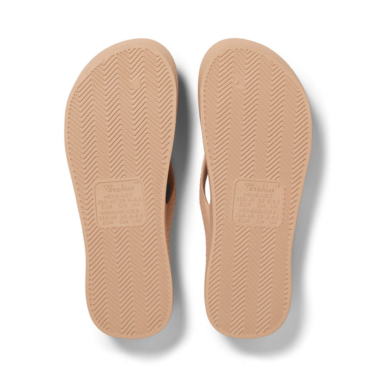 Archies Tan Flip Flops